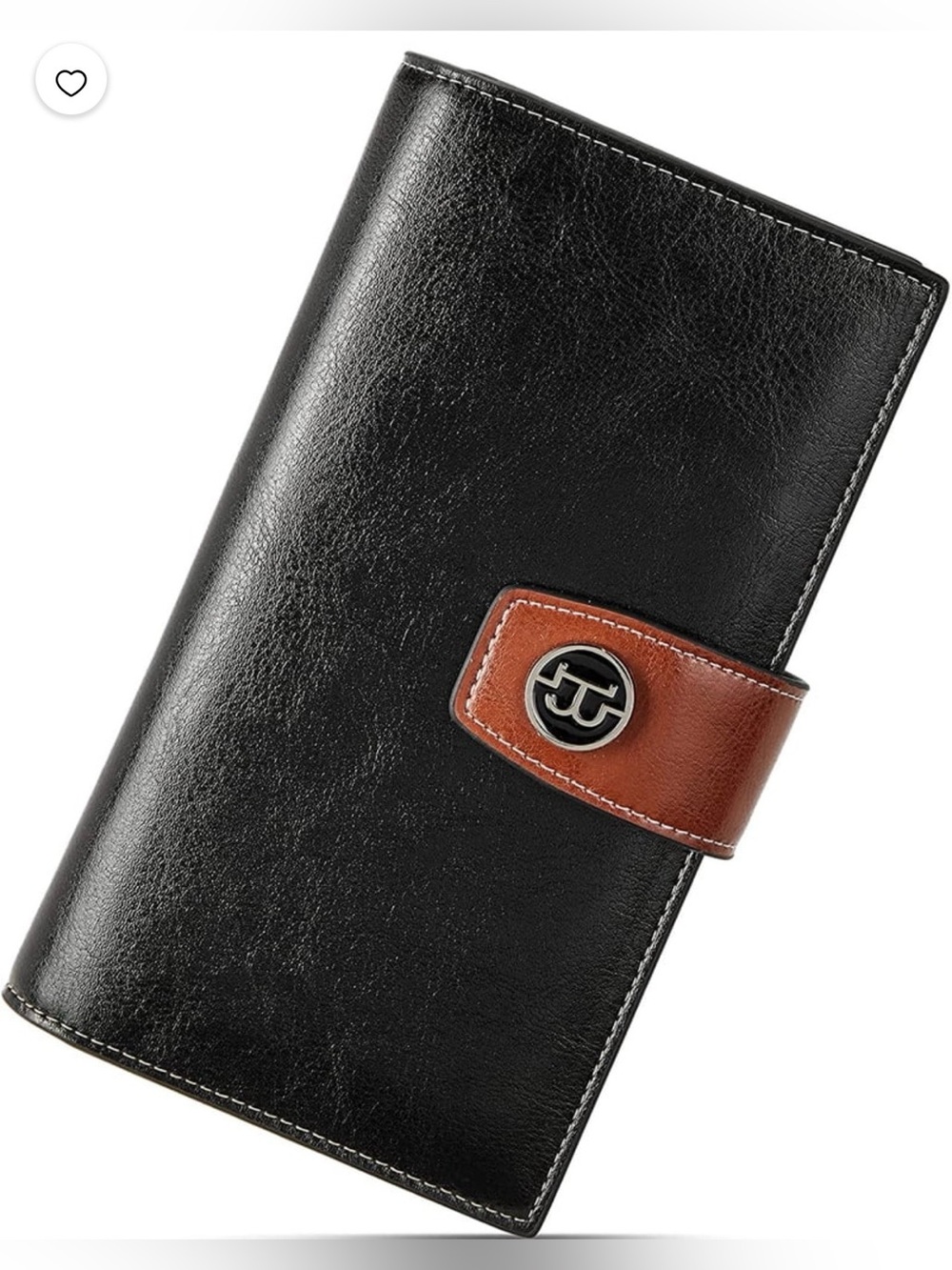 NWOT BOSTANTEN Womens Leather Wallets RFID Blocking Large Capacity Credit Cards